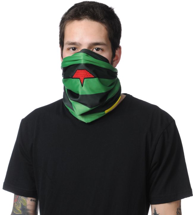 Celtek Heist Rasta 2013 Fleece Lined Face Mask