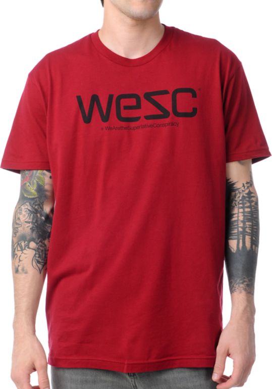 WeSC Red Tee Shirt
