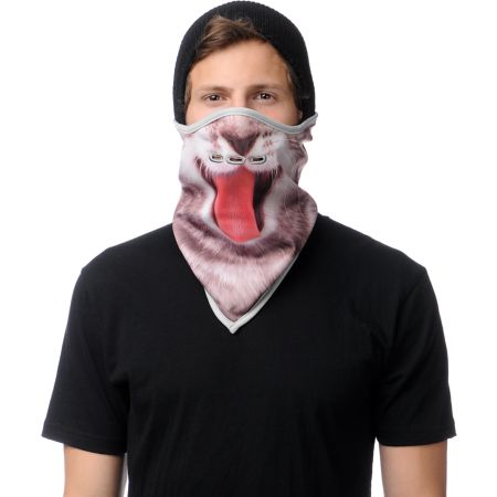 Neff Kitten Grey Face Mask Bandana