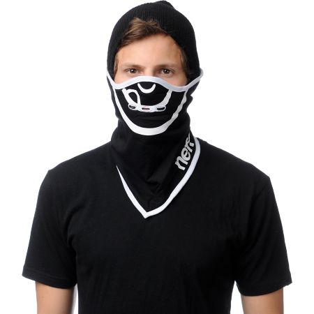 Neff Suckerface Black Face Mask Bandana