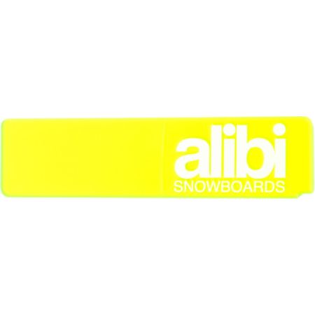 Alibi Snowboards 9 2013 Clear Green Scraper