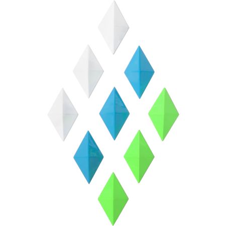 Alibi Diamond White, Blue & Green 2013 Stomp Pad