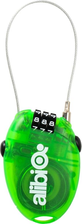 Alibi Snowboards Green Small 2013 Cable Lock