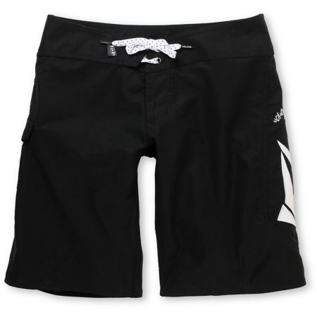 Volcom Girls Foster Gals 10 Black Board Shorts