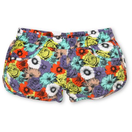 Volcom Girls Rev Up 2.5 Floral Shorts