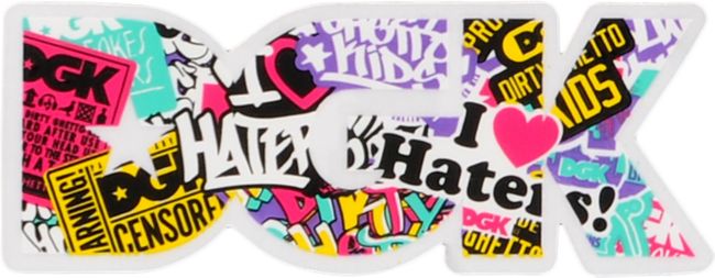 DGK Collage Logo Sticker