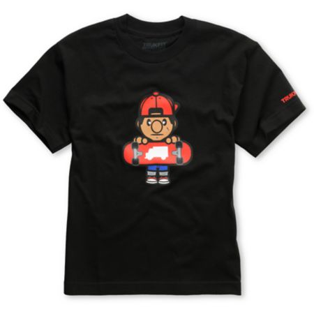 Trukfit Boys Lil Tommy Black Tee Shirt