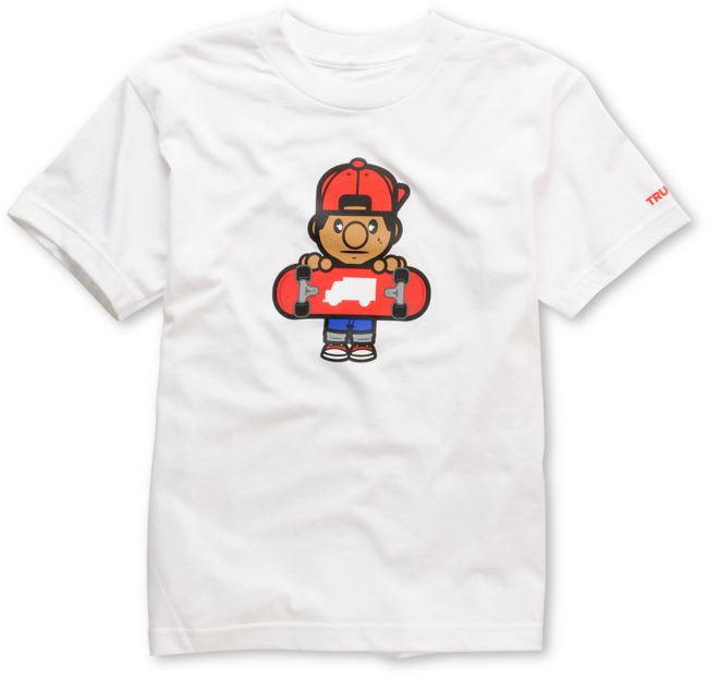 Trukfit Boys Lil Tommy White Tee Shirt