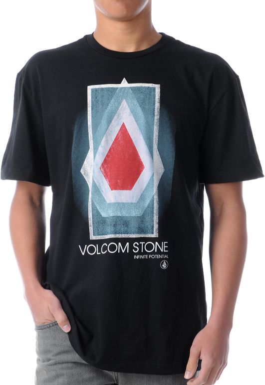 Volcom Cidic Black Tee Shirt