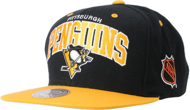 NHL Pittsburgh Penguins Arch Mitchell & Ness Snapback Hat