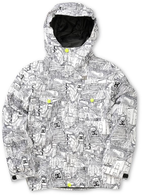 DC Boys Servo K Wetland 10K Snowboarding Jacket 2013