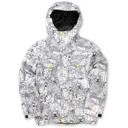 DC Boys Servo K Wetland 10K Snowboarding Jacket 2013