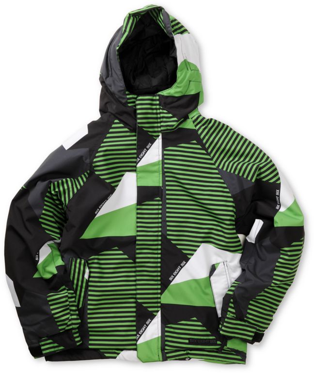 686 Boys Mannual Mix Grass 5K Insulated Snowboard Jacket