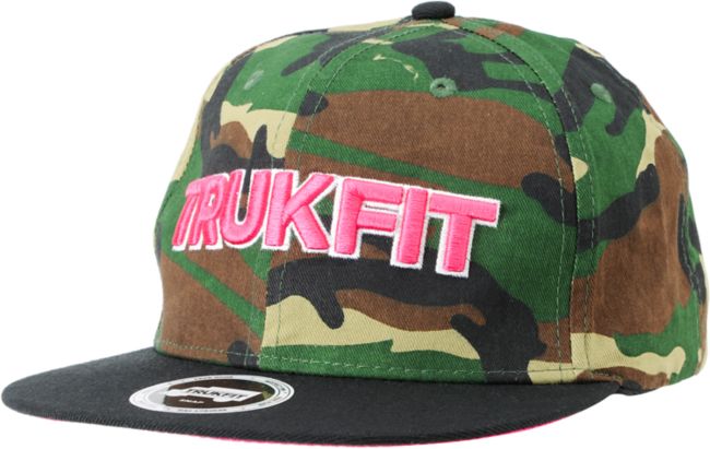 Trukfit Culture Woodland Camo Snapback