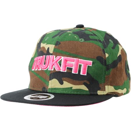 Trukfit Culture Woodland Camo Snapback