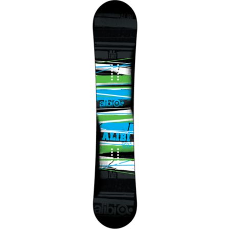 Alibi Sicter Rocker 161cm Mid Wide Snowboard 2013