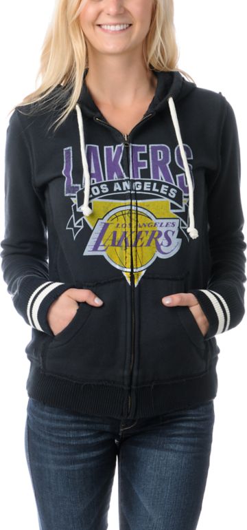 NBA Mitchell and Ness LA Lakers Vintage Hoodie