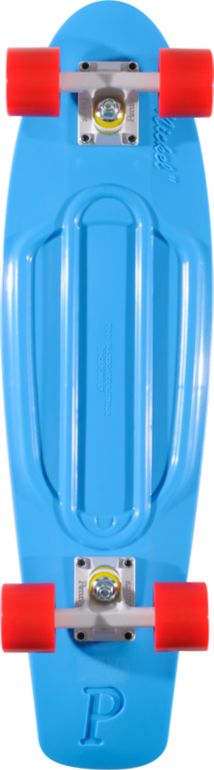 Penny Nickel Blue, White & Red Complete Cruiser Skateboard