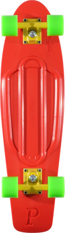 Penny Nickel Red, Green & Yellow Cruiser Complete Skateboard