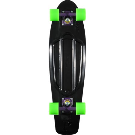 Penny Nickel Black, Purple & Green Cruiser Complete Skateboard