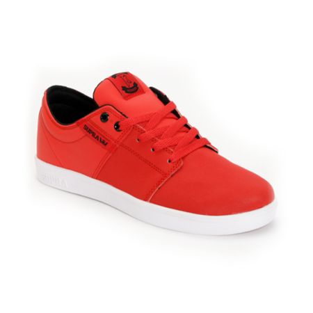 Supra TK Stacks Red Express Tuf Skate Shoe