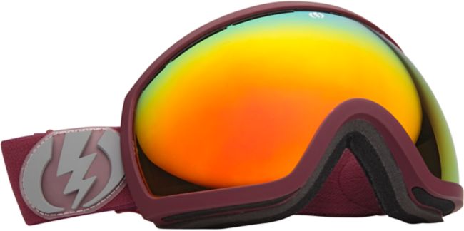 Electric EG2 Crimson Red 2013 Bronze & Red Snowboard Goggles