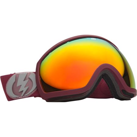 Electric EG2 Crimson Red 2013 Bronze & Red Snowboard Goggles