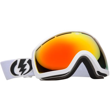 Electric EG2.5 Gloss White 2013 Bronze & Red Snowboard Goggles