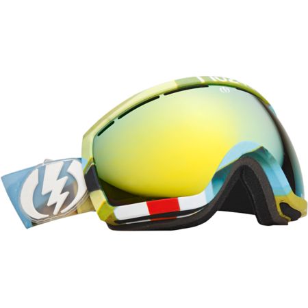 Electric EG2.5 Tank & Gold Chrome 2013 Snowboard Goggles