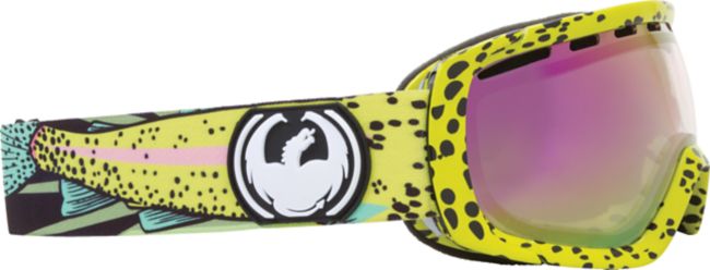Dragon Rogue Onboard DAP & Pink Ion 2013 Snowboard Goggles