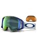 Oakley Airbrake Halftone Blue & Yellow Snowboard Goggles