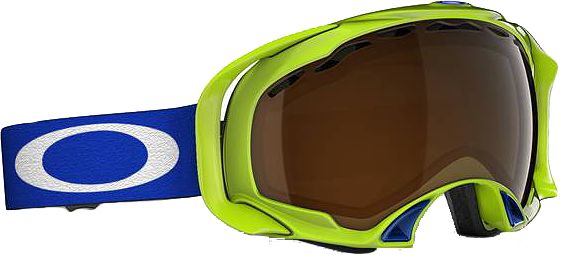 Oakley Splice Lightning Green 2013 Snowboard Goggles
