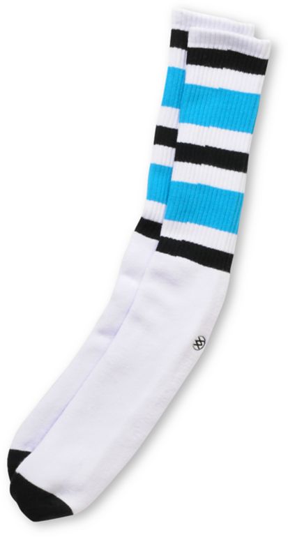Stance White Pipe Bombs Tube Socks