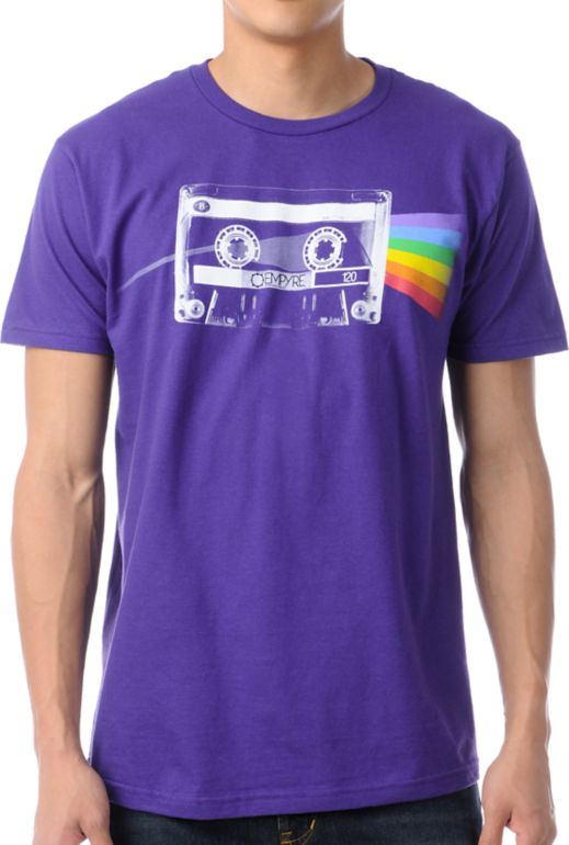 Empyre Cassette Prism Purple Tee Shirt