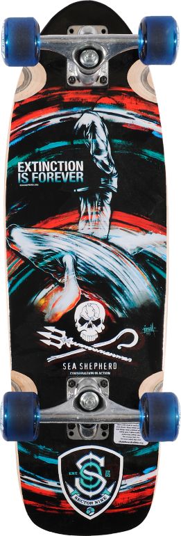 Sector 9 Sea Shepherd Eternal Mini 27.5" Cruiser Complete