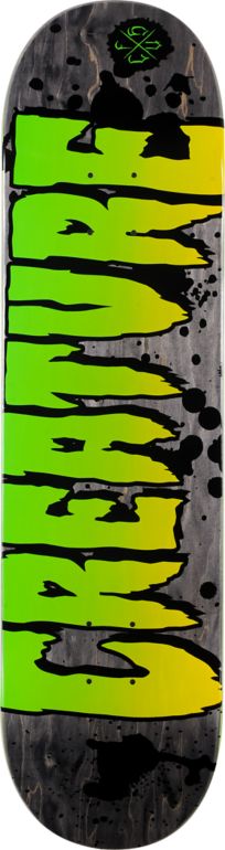 Creature Logo Stain 8.26" Skateboard Deck