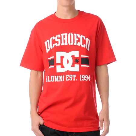 DC Dyrdek Alumni Red Tee Shirt 