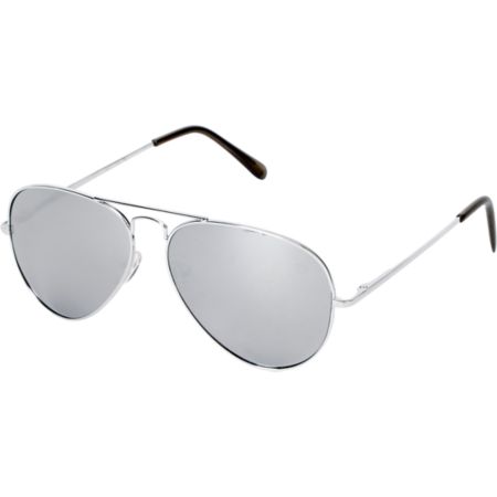 Jack Martin Aviator Silver Sunglasses