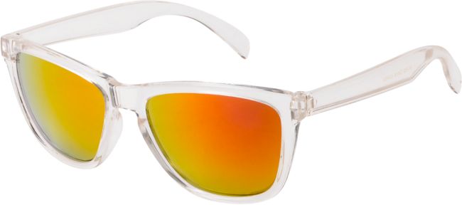 Jack Martin Tube Steak Clear Sunglasses