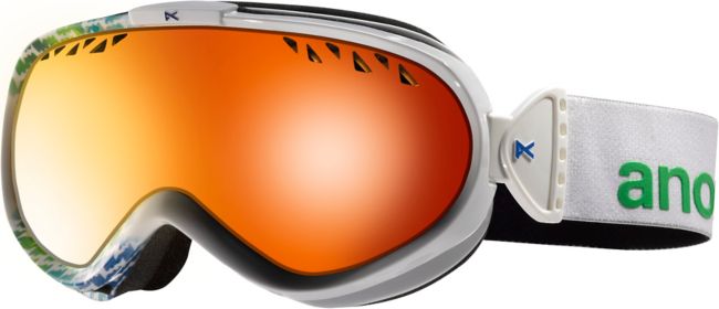 Anon Solace White Aura & Solex Rouge Girls Snowboard Goggles 2013