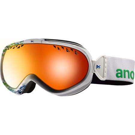 Anon Solace White Aura & Solex Rouge Girls Snowboard Goggles 2013
