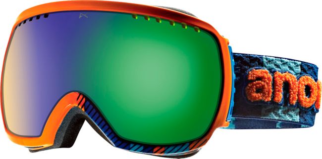 Anon Comrade Rally Blue & Orange 2013 Snowboard Goggles