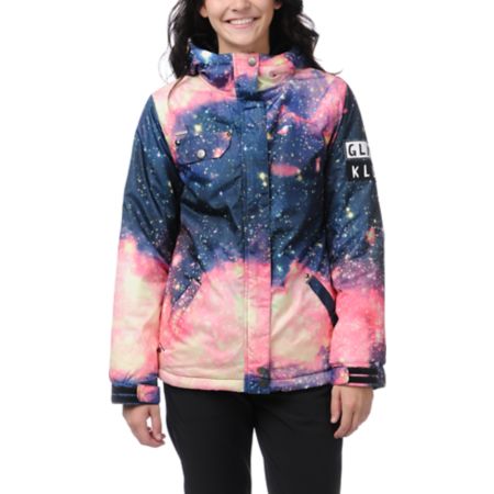 Glamour Kills Infinite Voyage Space Print Snow Jacket