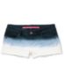Tinsel Town Blue Dip Dye Ombre Cut Off Shorts