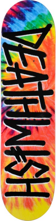 Deathwish Deathspray Tie Dye 7.875" Skateboard Deck