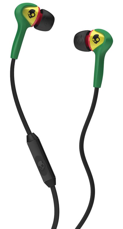 Skullcandy Smokin Buds Rasta Earbuds