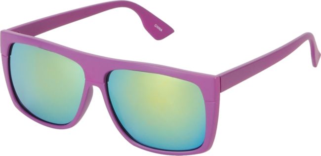 Jack Martin Cube Steak Matte Purple Sunglasses