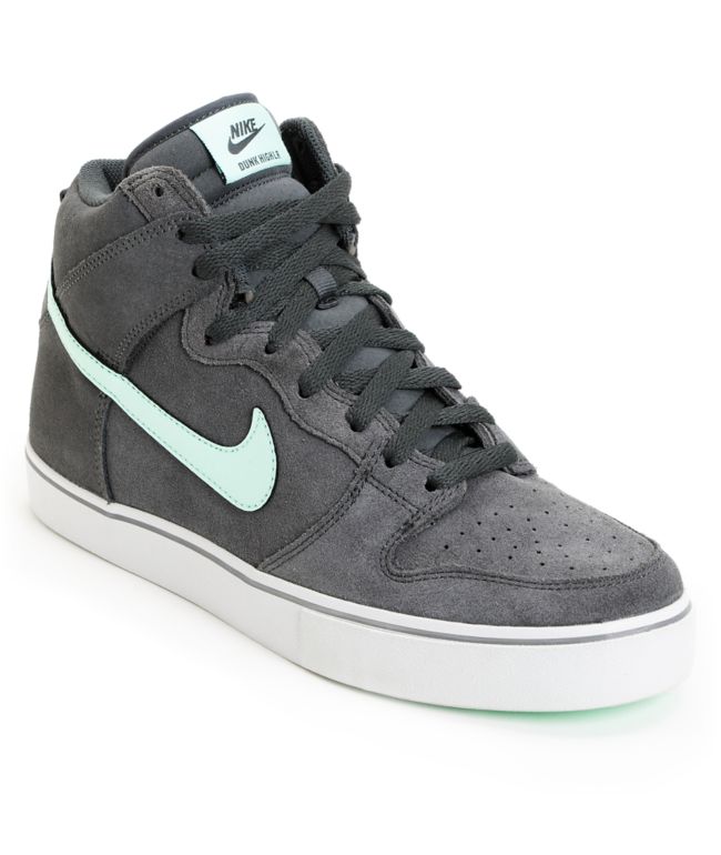Nike Dunk High LR Anthracite, Medium Mint & Neutral Grey Shoe