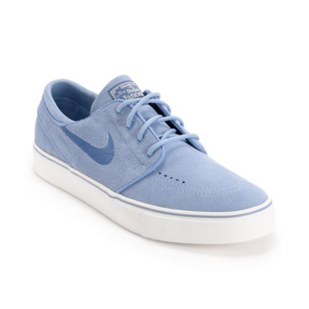 Nike SB Zoom Stefan Janoski Blue & Sail Suede Shoe