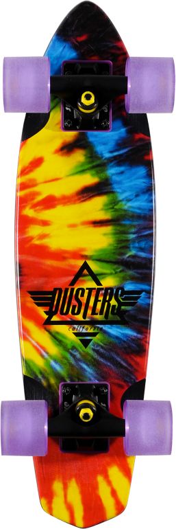 Dusters Ace TieDye Complete Cruiser Skateboard